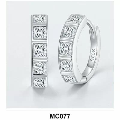 Moissanite Ring Wholesale S925 Silver VVS1 GRA Model MC077