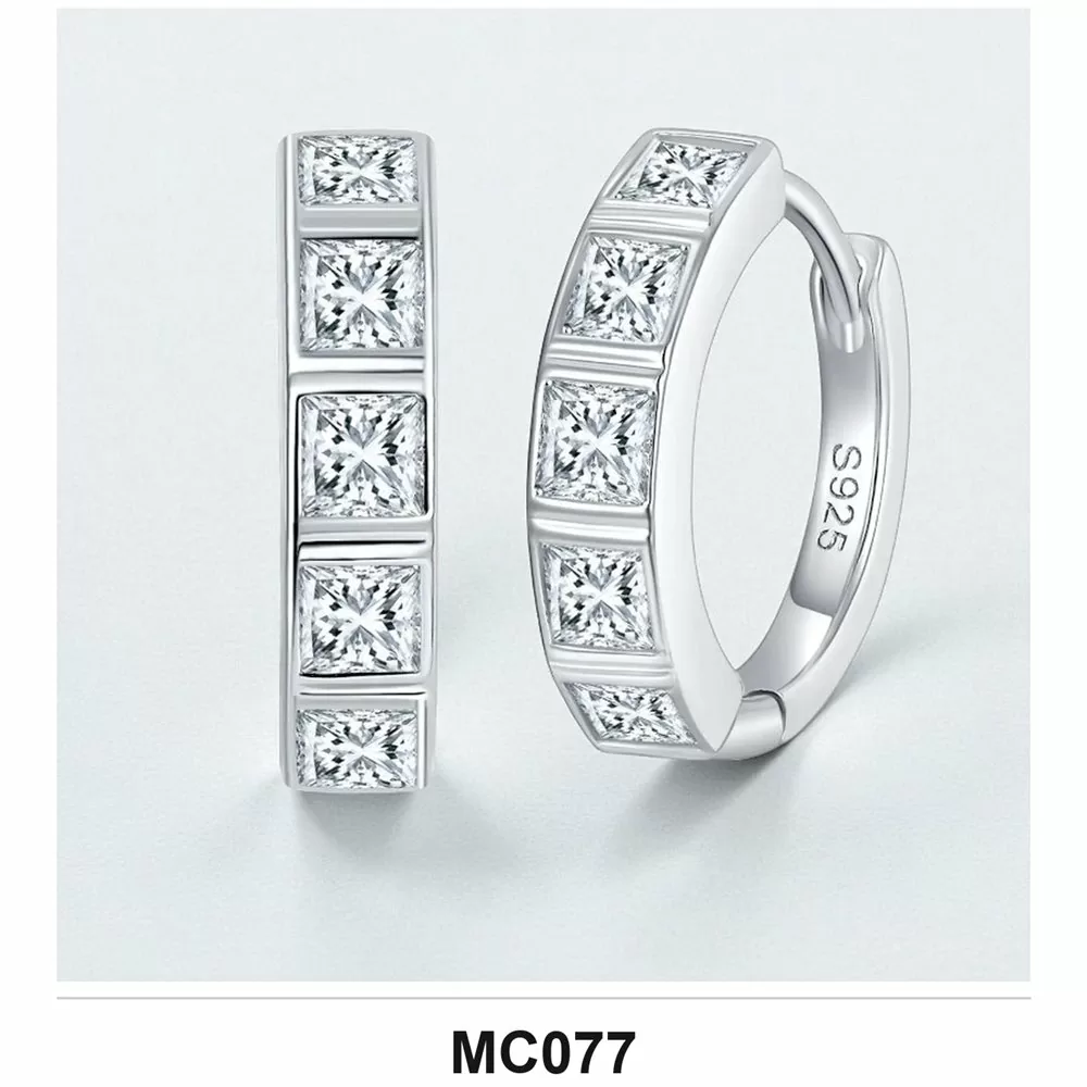 Moissanite Ring Wholesale S925 Silver VVS1 GRA Model MC077