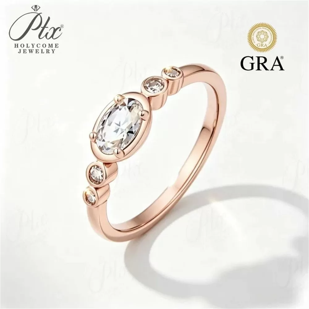 Moissanite Ring Wholesale S925 Silver VVS1 GRA Model MC079 detail view 2