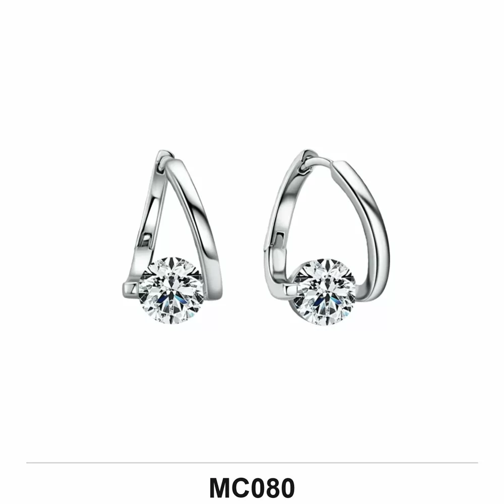 Moissanite Ring Wholesale S925 Silver VVS1 GRA Model MC080 detail view 2