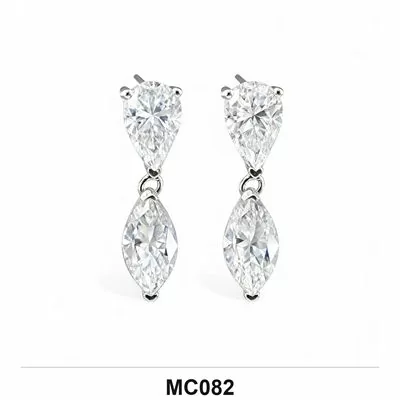 Moissanite Ring Wholesale S925 Silver VVS1 GRA Model MC082