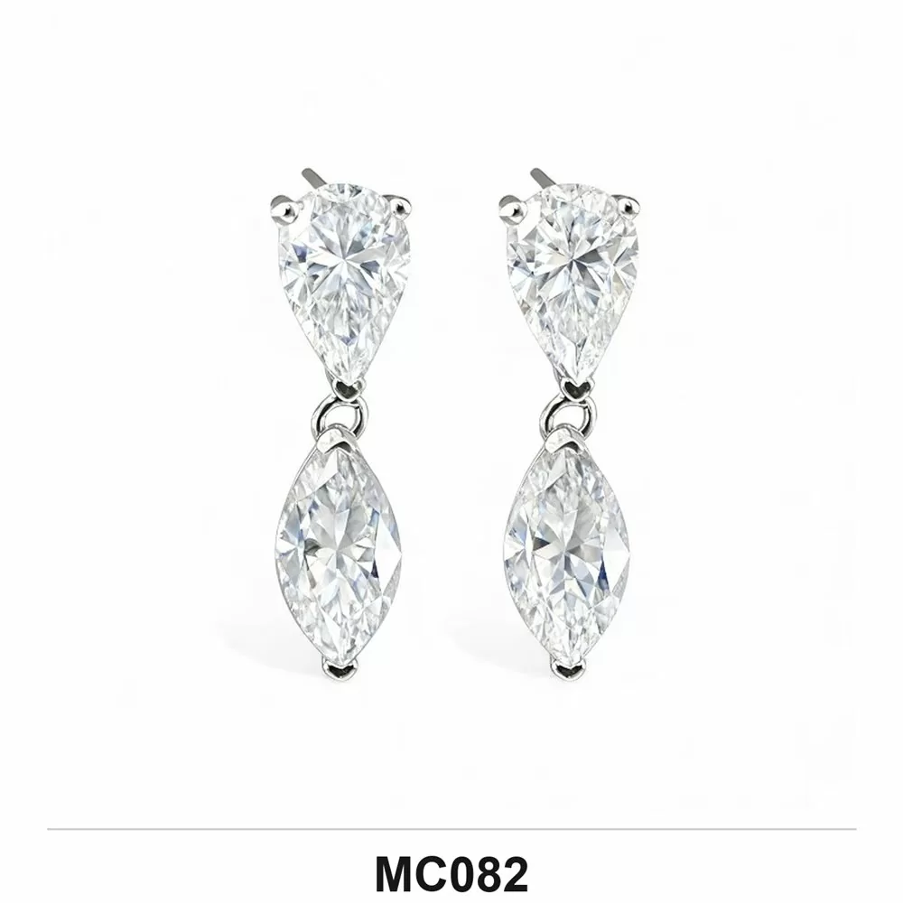 Moissanite Ring Wholesale S925 Silver VVS1 GRA Model MC082