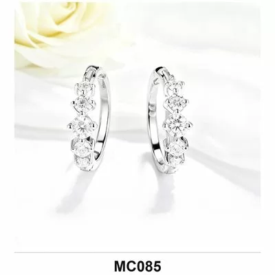 Moissanite Ring Wholesale S925 Silver VVS1 GRA Model MC085