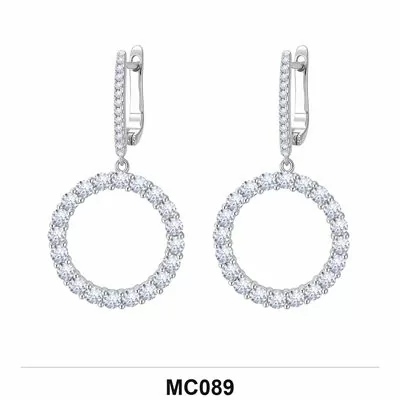 Moissanite Ring Wholesale S925 Silver VVS1 GRA Model MC089