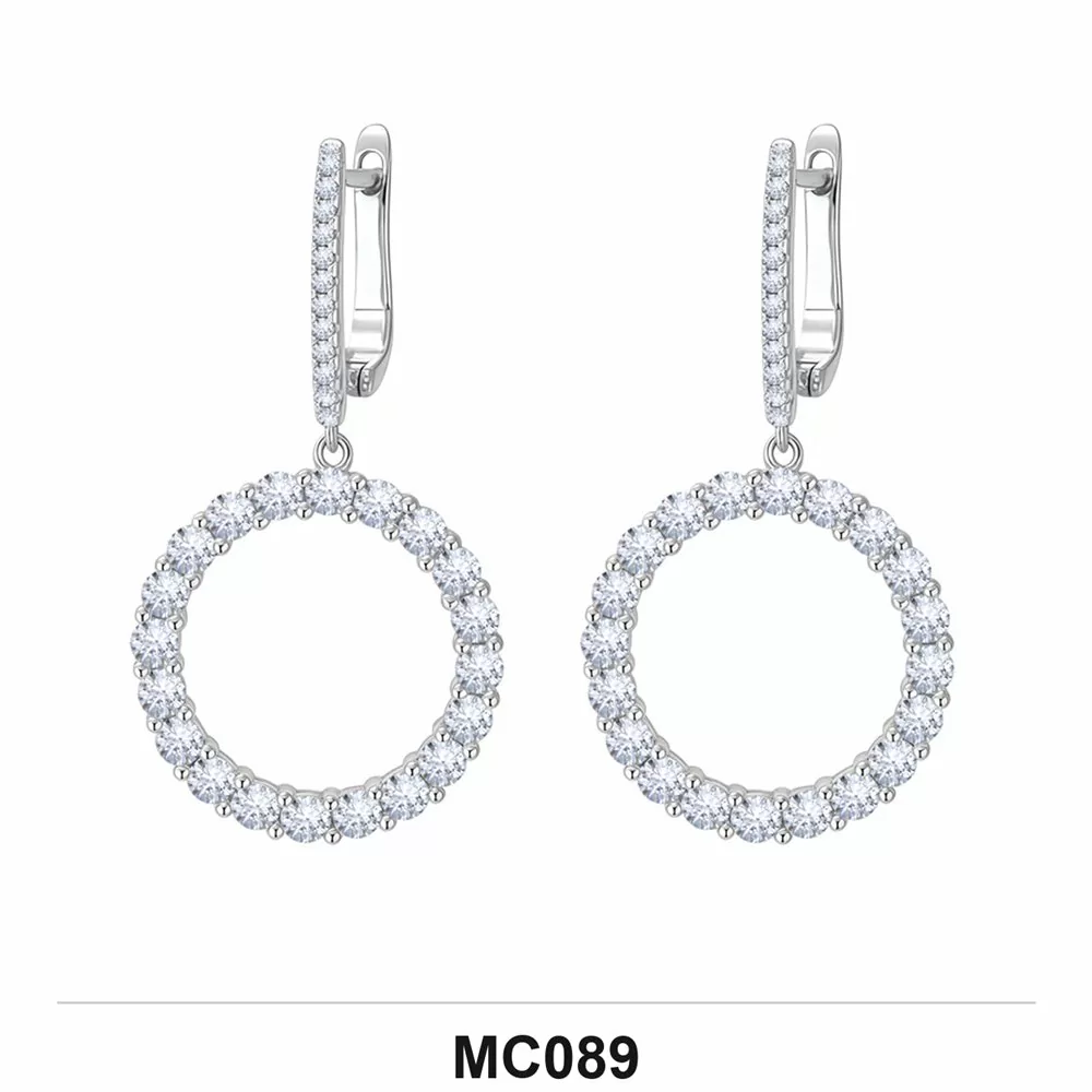 Moissanite Ring Wholesale S925 Silver VVS1 GRA Model MC089
