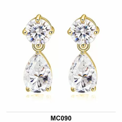 Moissanite Ring Wholesale S925 Silver VVS1 GRA Model MC090