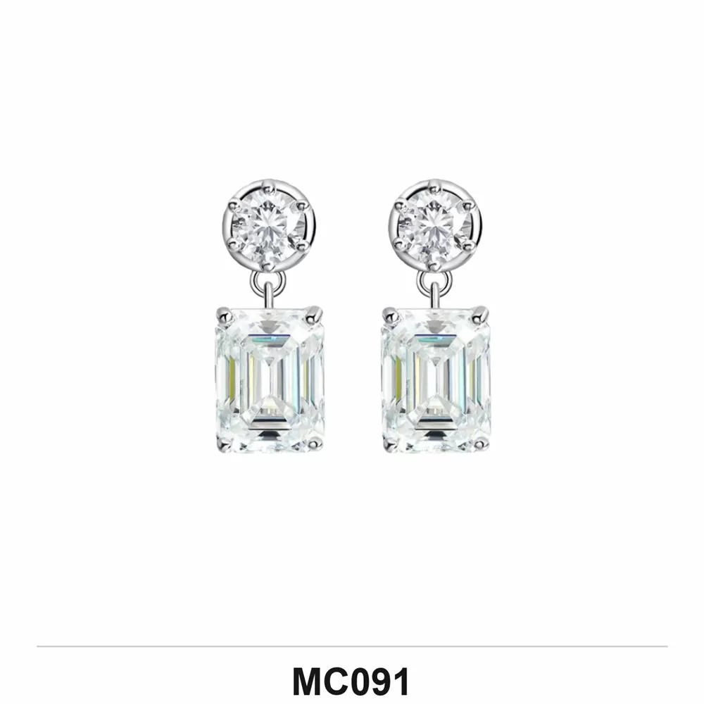 Moissanite Ring Wholesale S925 Silver VVS1 GRA Model MC091