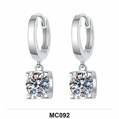 Moissanite Ring Wholesale S925 Silver VVS1 GRA Model MC092