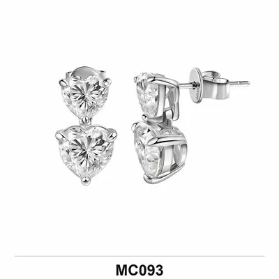 Moissanite Ring Wholesale S925 Silver VVS1 GRA Model MC093