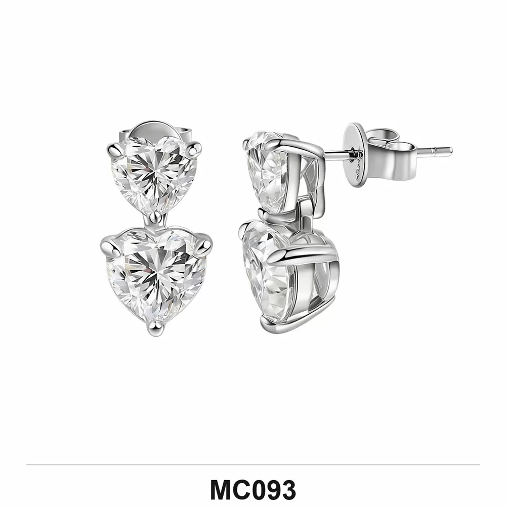 Moissanite Ring Wholesale S925 Silver VVS1 GRA Model MC093