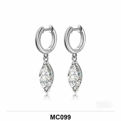 Moissanite Ring Wholesale S925 Silver VVS1 GRA Model MC099