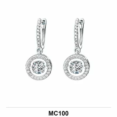 Moissanite Ring Wholesale S925 Silver VVS1 GRA Model MC100