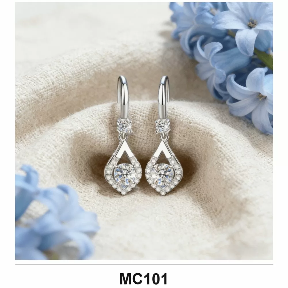 Moissanite Ring Wholesale S925 Silver VVS1 GRA Model MC101