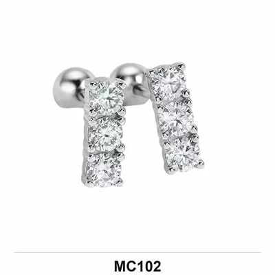 Moissanite Ring Wholesale S925 Silver VVS1 GRA Model MC102