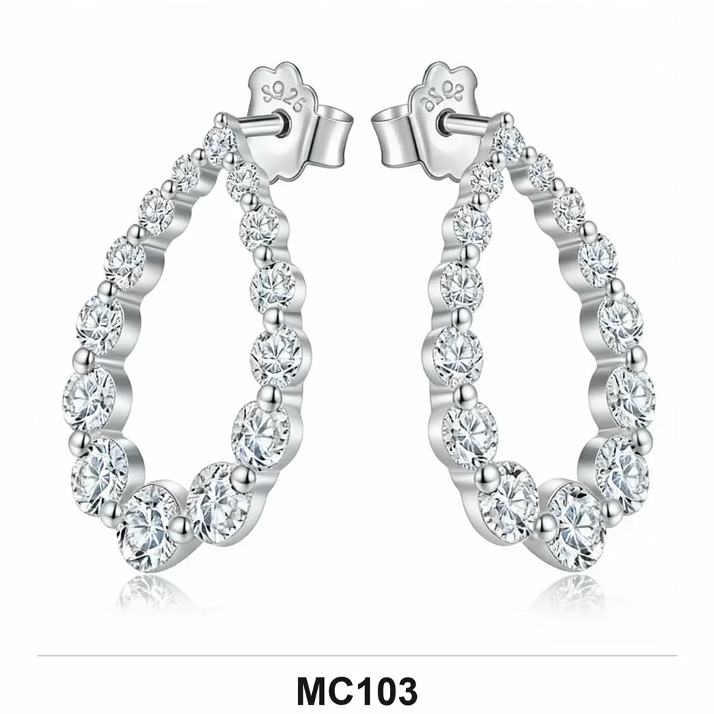 Moissanite Ring Wholesale S925 Silver VVS1 GRA Model MC103