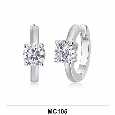 Moissanite Ring Wholesale S925 Silver VVS1 GRA Model MC105