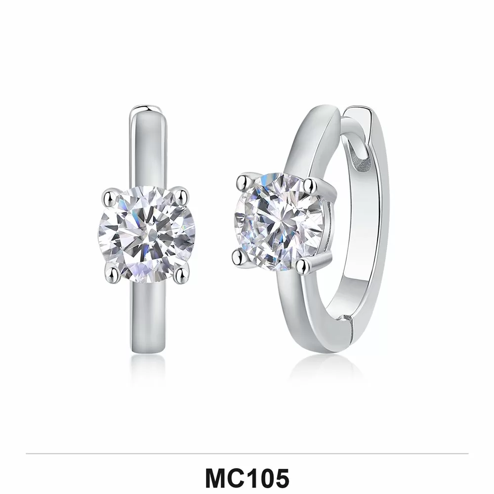 Moissanite Ring Wholesale S925 Silver VVS1 GRA Model MC105