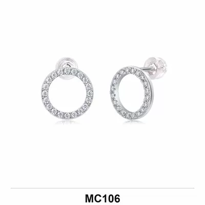 Moissanite Ring Wholesale S925 Silver VVS1 GRA Model MC106