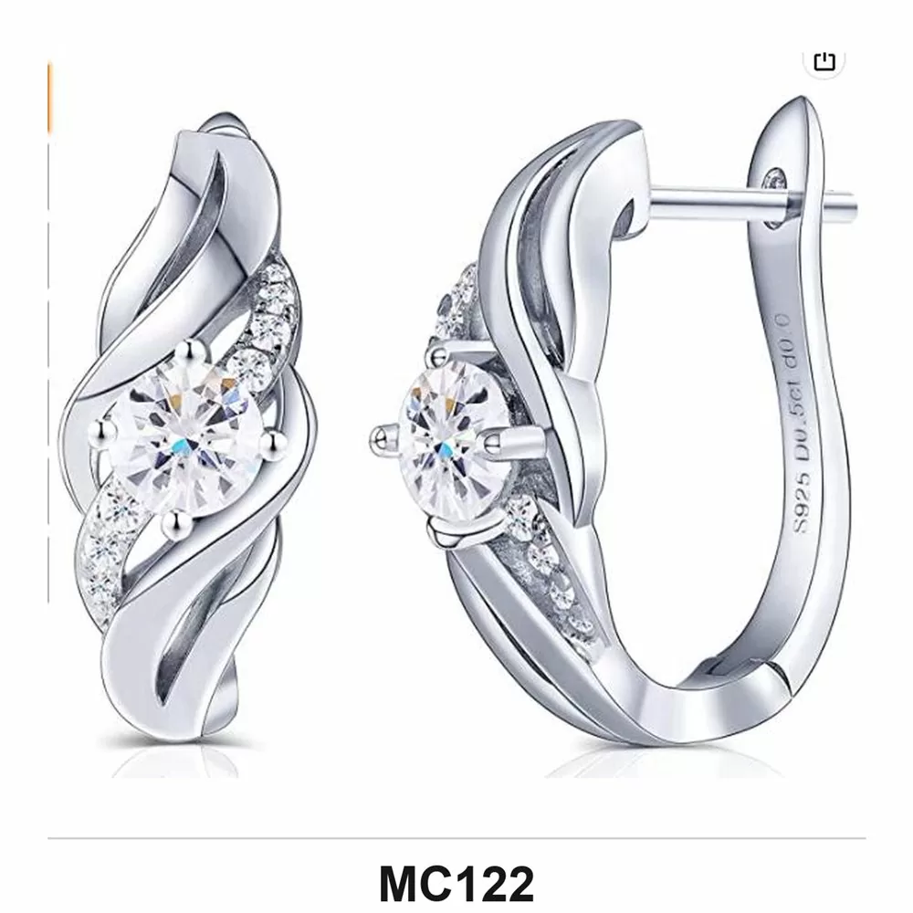 Moissanite Ring Wholesale S925 Silver VVS1 GRA Model MC122