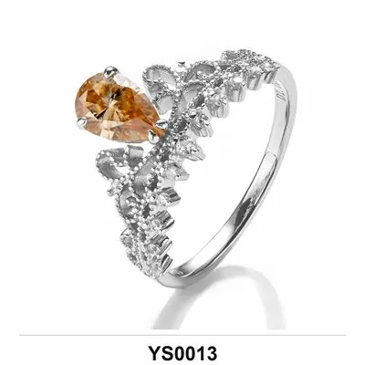 Moissanite Ring Wholesale S925 Silver VVS1 GRA Model YS0013