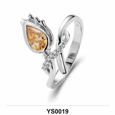 Moissanite Ring Wholesale S925 Silver VVS1 GRA Model YS0019