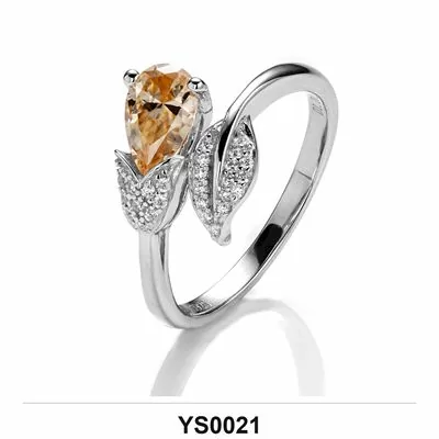 Moissanite Ring Wholesale S925 Silver VVS1 GRA Model YS0021