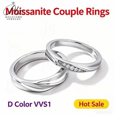 Moissanite Round Cut Ring Wholesale S925 Silver VVS1 GRA Model MORG9719