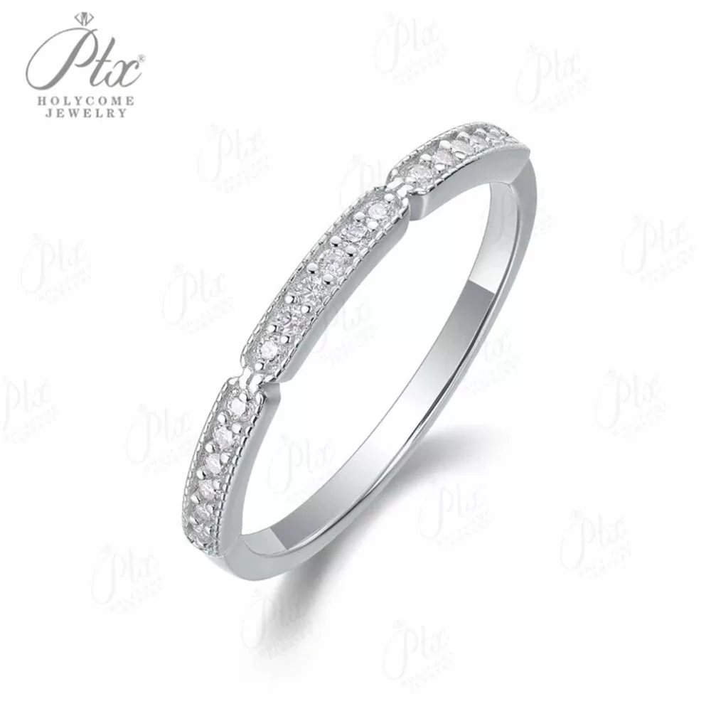Moissanite Round Cut Ring Wholesale S925 Silver VVS1 GRA Model MORG5499