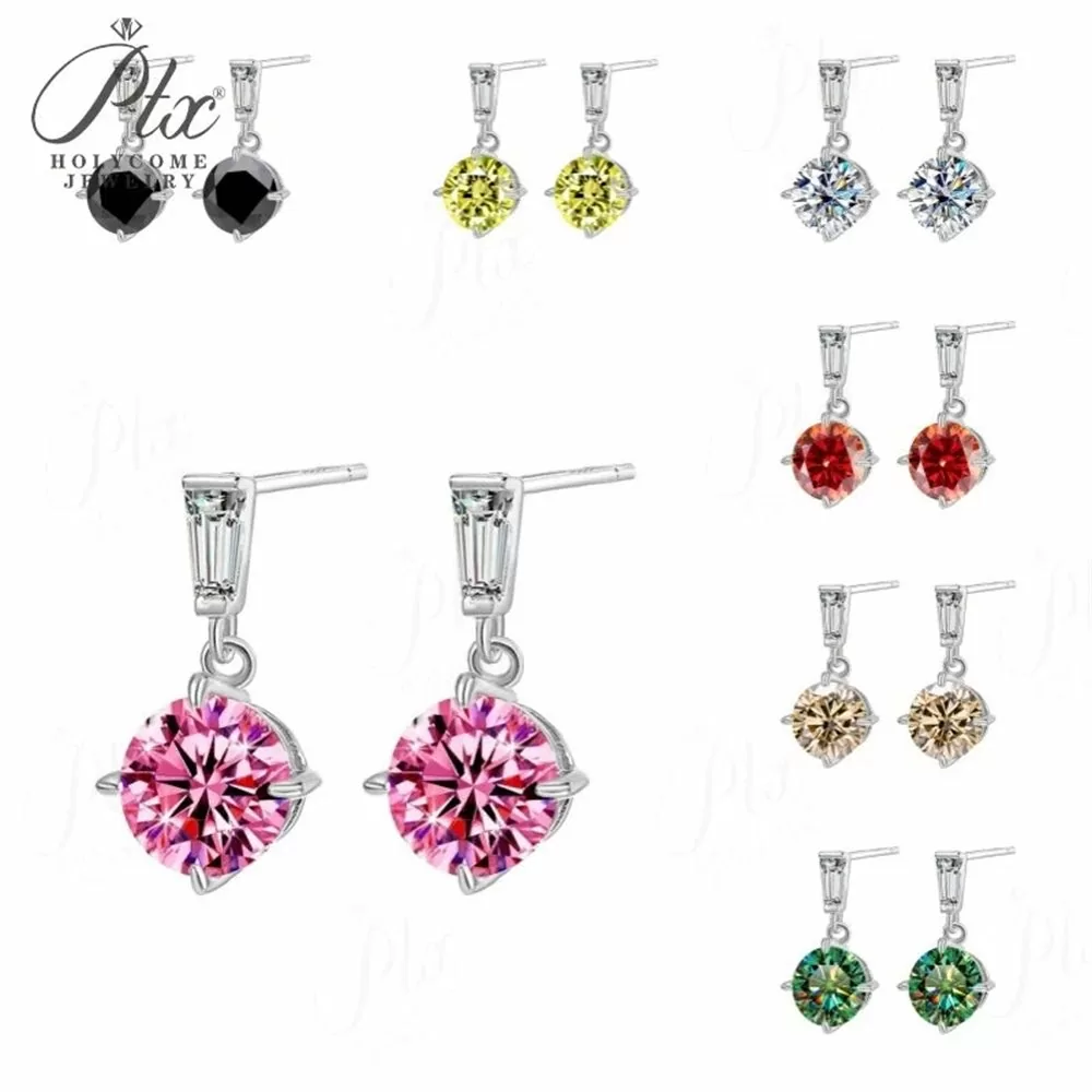 4.0mm Round Brilliant Moissanite Loose Stone GRA Certified detail view 2