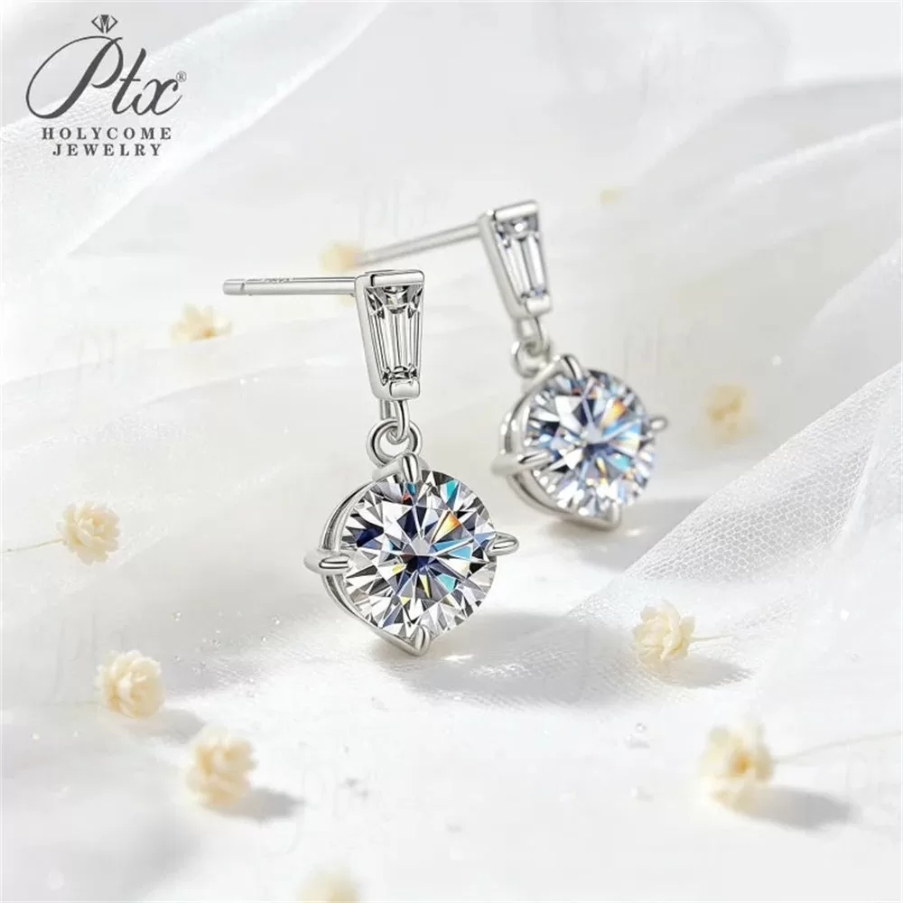 4.0mm Round Brilliant Moissanite Loose Stone GRA Certified detail view 6