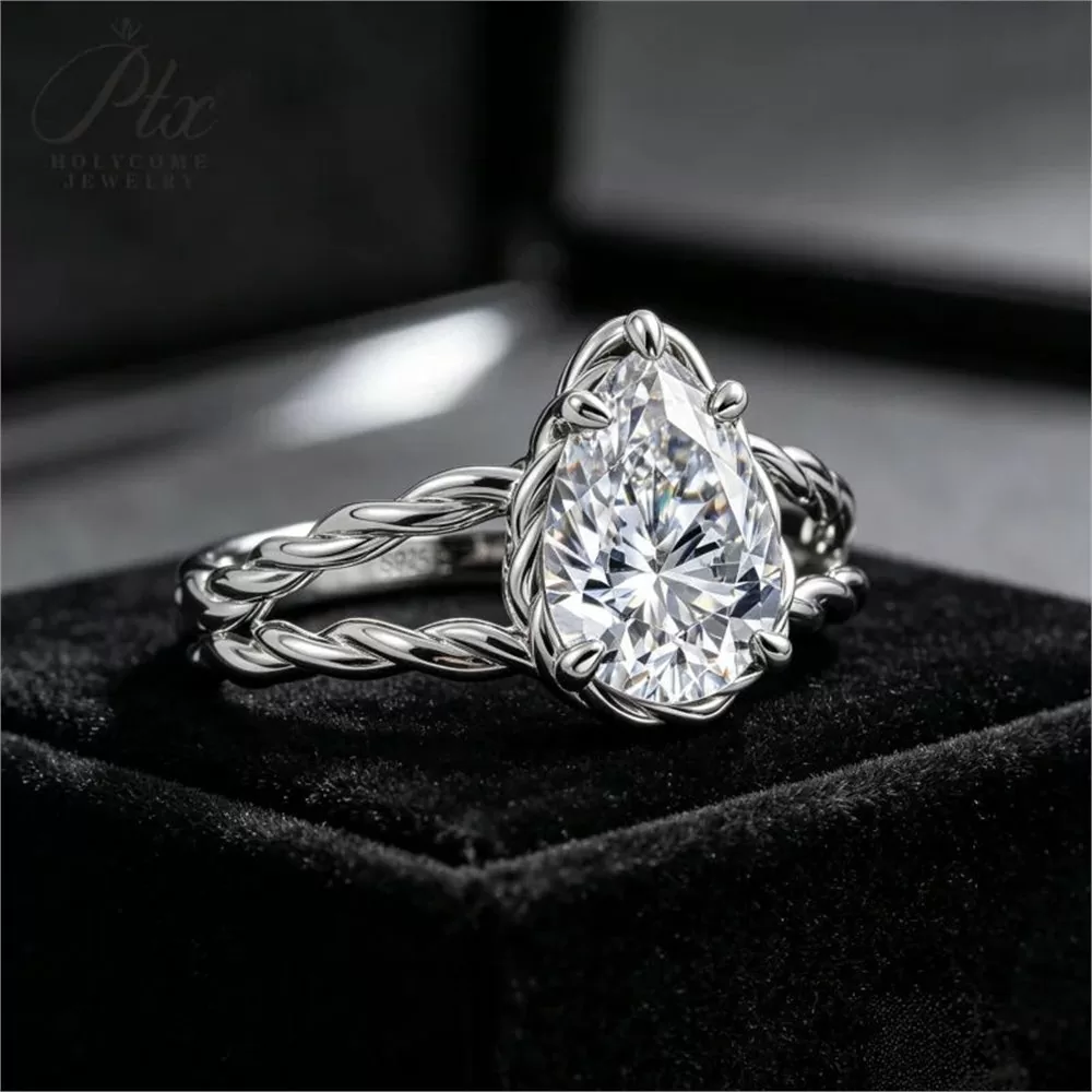 4.0mm Round Brilliant Moissanite Loose Stone GRA Certified detail view 2