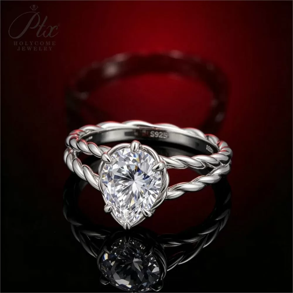 4.0mm Round Brilliant Moissanite Loose Stone GRA Certified detail view 5