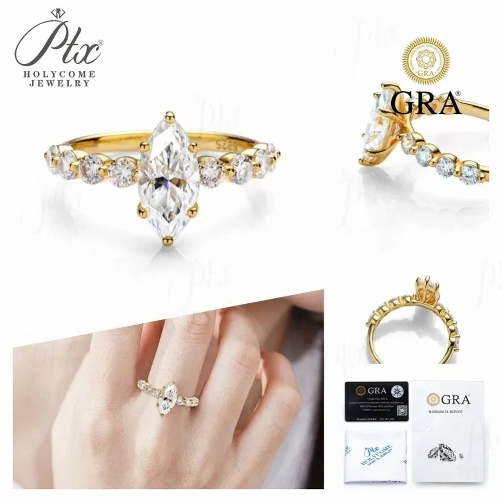 5.0mm Round Brilliant Moissanite Loose Stone GRA Certified detail view 2