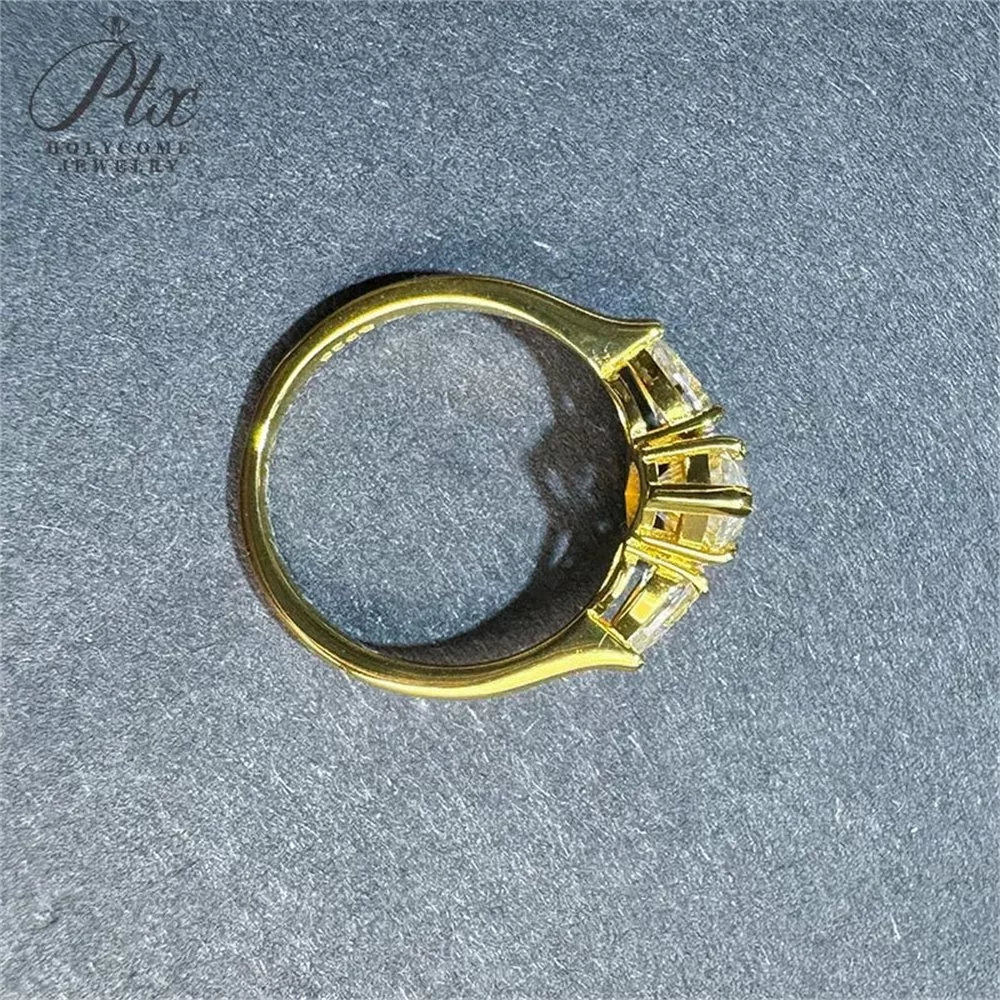 6.5mm Round Brilliant Moissanite Loose Stone GRA Certified detail view 3