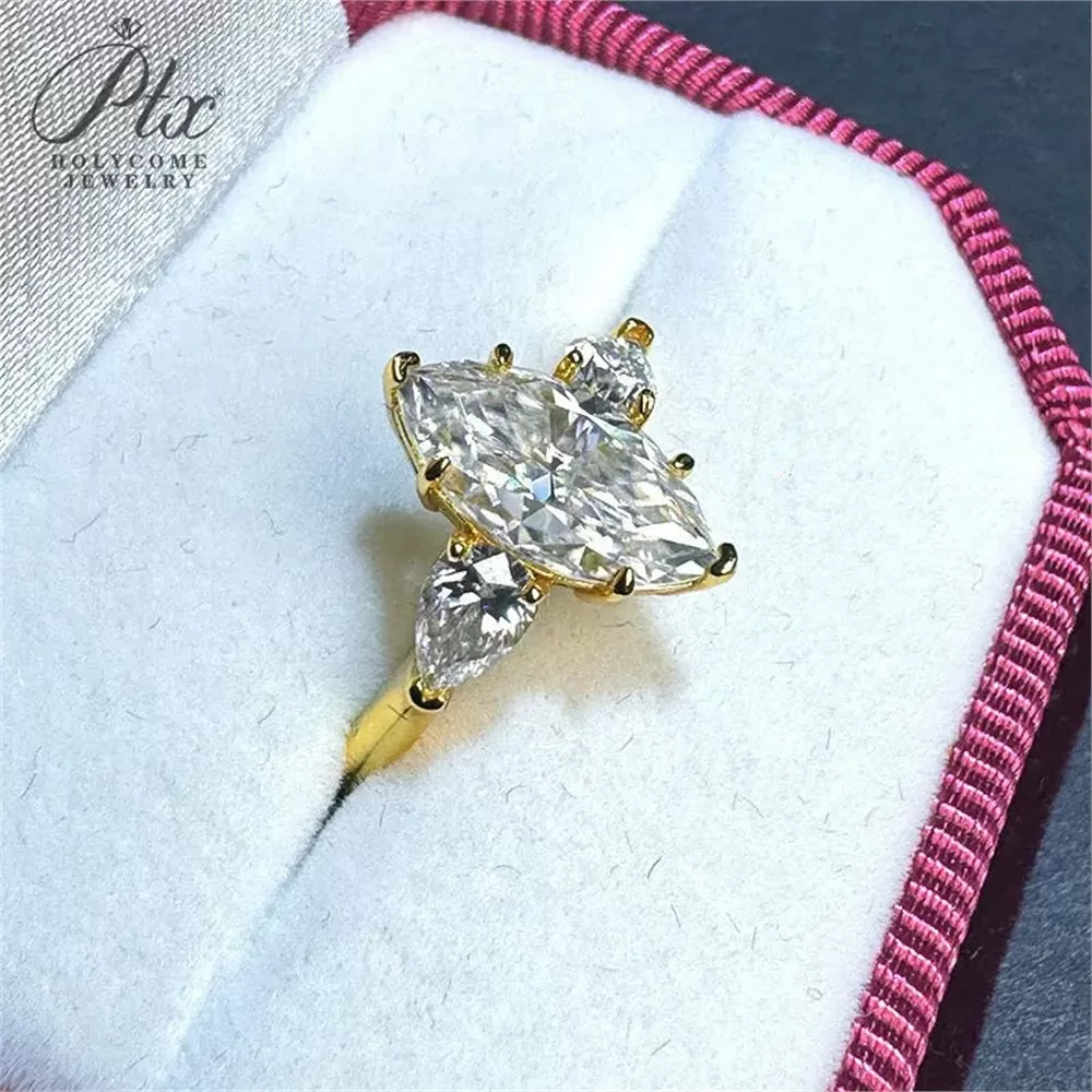 6.5mm Round Brilliant Moissanite Loose Stone GRA Certified detail view 5