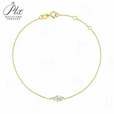 6mm Flat Brushed Men's Moissanite Ring in 18K Gold HC-M001