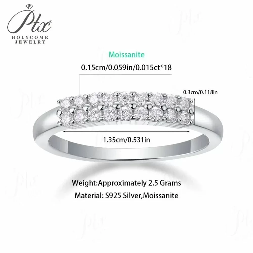 8mm Flat Brushed Men's Moissanite Ring in 18K Gold HC-M013 detail view 3