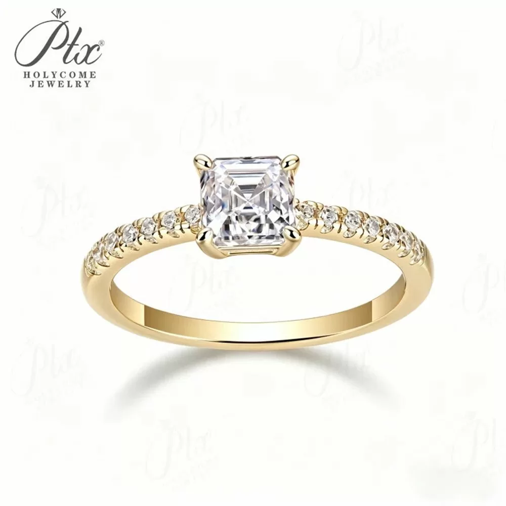 8mm Milgrain Men's Moissanite Ring in 925 Sterling Silver HC-M018 detail view 2